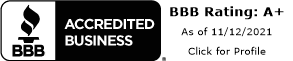 Better Business Bureau Accredited Business. Click to Learn More